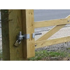 Galvanised Anti Lift Device for Timber Field Gates incl Padlock