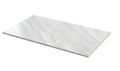 Hudson Reed Solid Surface Marble Top for Bathroom Furniture Units and Vessel Basins, Durable Natural Stone Finish for Modern Bathroom in Premium Grey, 600mm
