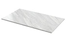 Hudson Reed Solid Surface Marble Top for Bathroom Furniture Units and Vessel Basins, Durable Natural Stone Finish for Modern Bathroom in Premium Grey, 600mm