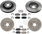 GEO Coated Disc Brake Rotors Ceramic Brake Pads for 2020 2022 2025 KIA Telluride