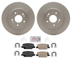 GEO Coated Disc Brake Rotors Ceramic Brake Pads for 2020 2022 2025 KIA Telluride