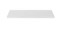 Hudson Reed Solid Surface Worktop for Bathroom Vanities, Durable Stone Countertop for Modern Bathroom and Vanity Units in Premium Gloss White Finish, 800mm