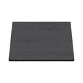 Hudson Reed Solid Surface Worktop for Bathroom Vanities, Durable Stone Countertop for Modern Bathroom and Vanity Units in Premium Graphite Grey, 800mm