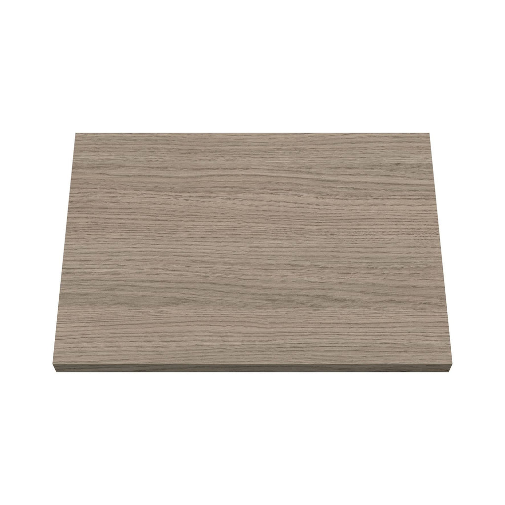 Hudson Reed Arno Solid Surface Worktop for Bathroom Vanities, Durable Stone Countertop for Modern Bathroom and Vanity Units in Premium Solace Oak Finish, 1200mm