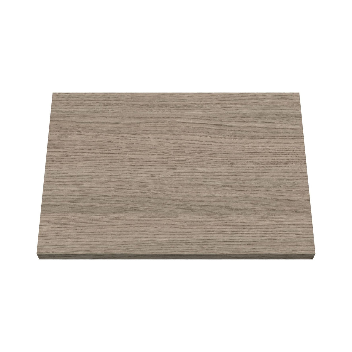Hudson Reed Arno Solid Surface Worktop for Bathroom Vanities, Durable Stone Countertop for Modern Bathroom and Vanity Units in Premium Solace Oak Finish, 1200mm