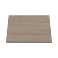 Hudson Reed Solid Surface Worktop for Bathroom Vanities, Durable Stone Countertop for Modern Bathroom and Vanity Units in Premium Solace Oak, 800mm