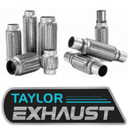 2.5 x 8 Heavy Duty Stainless Steel Exhaust Flex Pipe HD Flex Pipe Double-braided