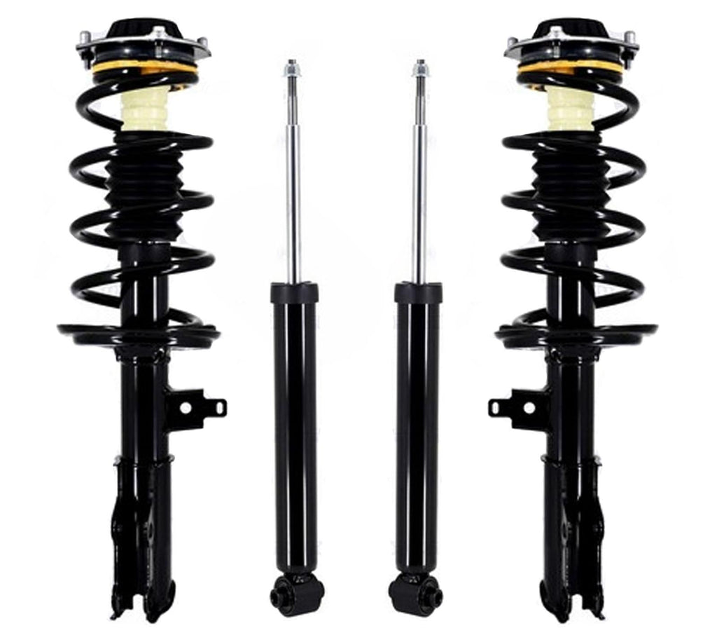 Front Coil Spring Struts with Rear Shocks Fits for 2017 2018 2019 Cadillac XT5