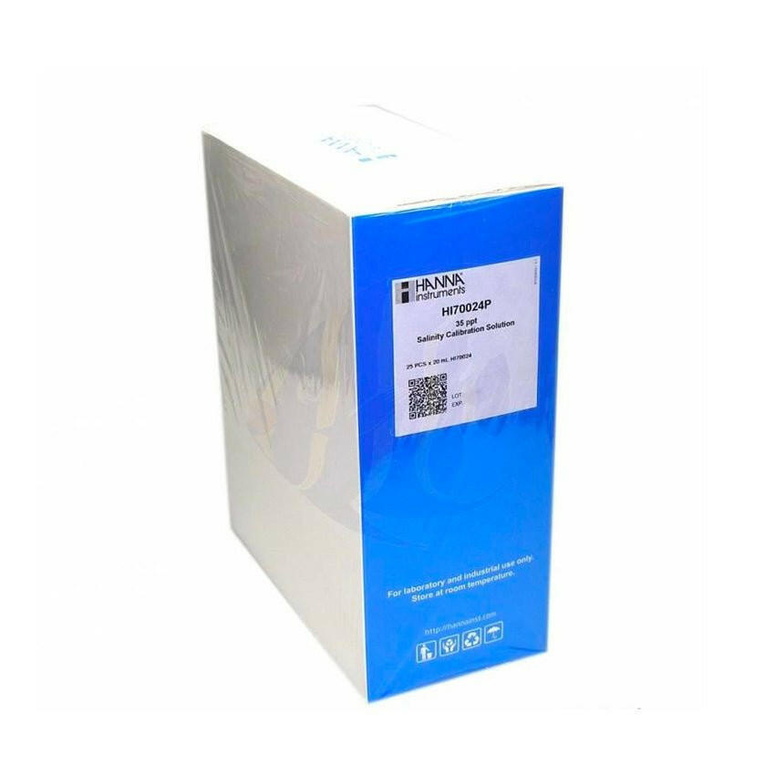 (25 PACK) Hanna 35ppt Salinity Calibration Solution