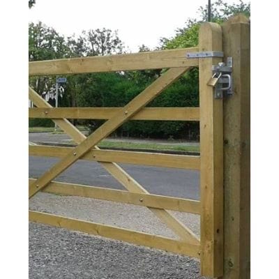Cattle Proof Gate Latch incl 120mm Coach Bolts