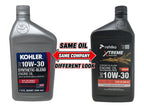 Kohler Genuine OEM 10W-30 Engine Oil Synthetic Blend 25 357 65-S - 5 Pack