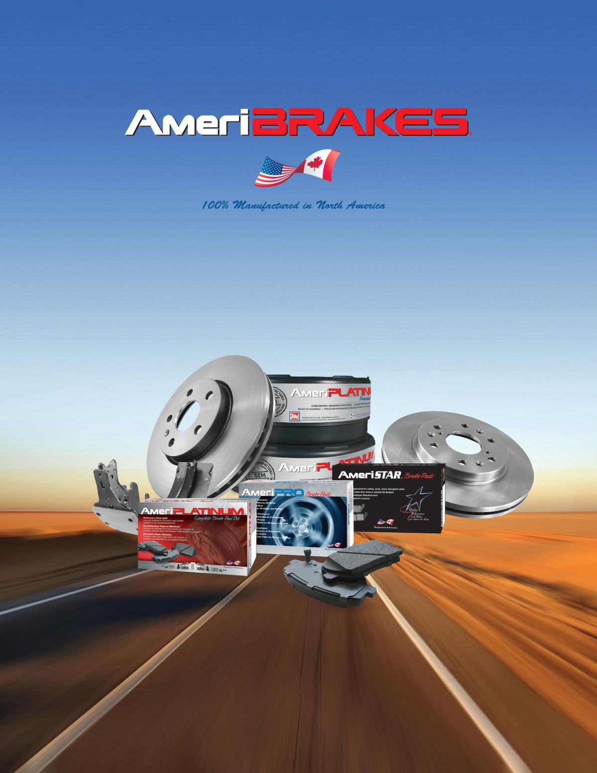 Front & Rear Ceramic Brake Pads w Hardware For 2020 2024 2025 Toyota Highlander