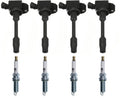 4 Direct Ignition Coils & Spark Plugs For 2018-2024 Toyota Camry 2.5L Gasoline