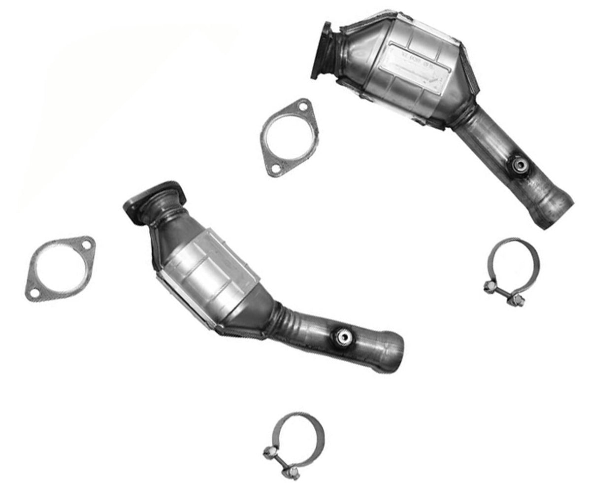 Front Left and Right Catalytic Converters For 2011-2014 Ford Mustang 5.0L