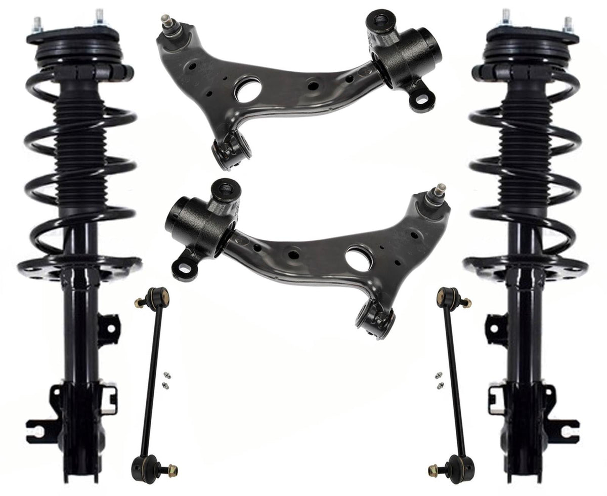 Front Struts Control Arms Tie Rods Ball Joints & Links For Mazda CX-5 2017-2025