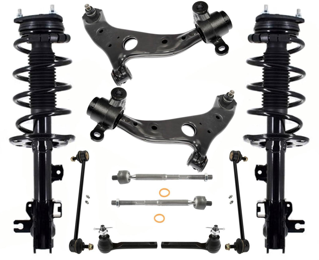 Front Struts Control Arms Tie Rods Ball Joints & Links For Mazda CX-5 2017-2025