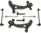 Front Lower Control Arms Ball Joints Tie Rods & Links For 2017-2025 Mazda CX-5