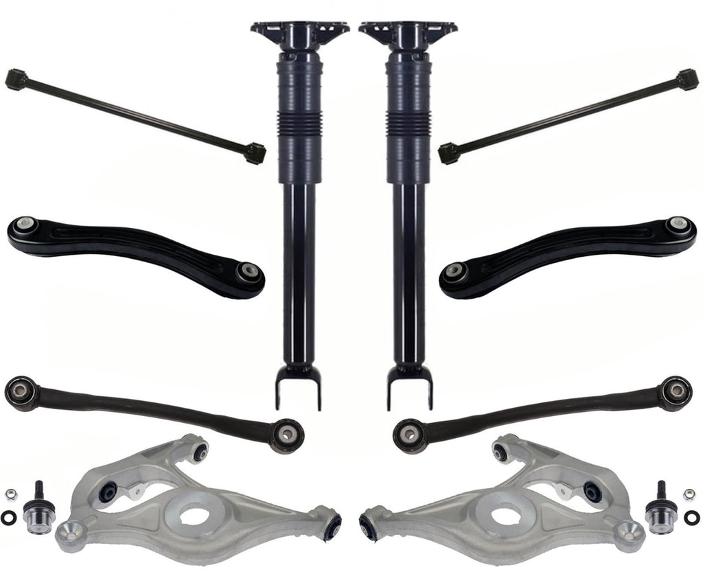 Rear Shocks Upper & Lower Control Arms For 2011 2012 13 2021 Jeep Grand Cherokee