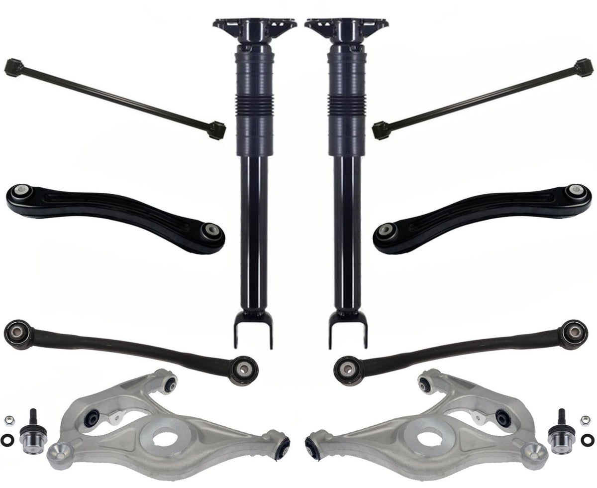 Rear Shocks Upper & Lower Control Arms For 2011 2012 13 2021 Jeep Grand Cherokee