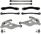 Rear Shocks Upper & Lower Control Arms For 2011 2012 13 2021 Jeep Grand Cherokee
