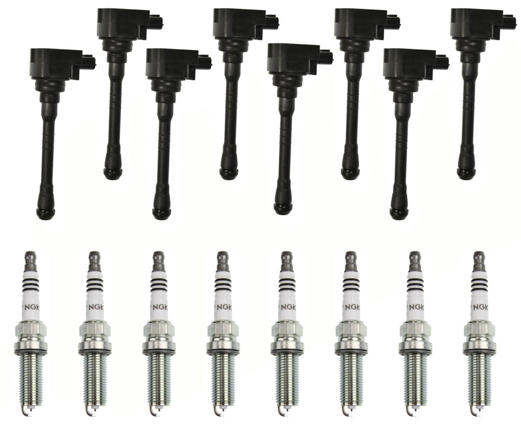 Ignition Coils Iridium Spark Plugs & Filters For Nissan Titan 5.6L XD 2016-2024