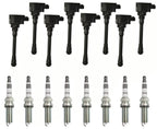 Ignition Coils Iridium Spark Plugs & Filters For Nissan Titan 5.6L XD 2016-2024
