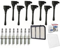 Ignition Coils Iridium Spark Plugs & Filters For Nissan Titan 5.6L XD 2016-2024