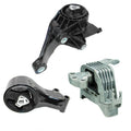 Automatic Transmission Motor Mounts 3pc Kit For Chevrolet Cruze 2011 2012 2015