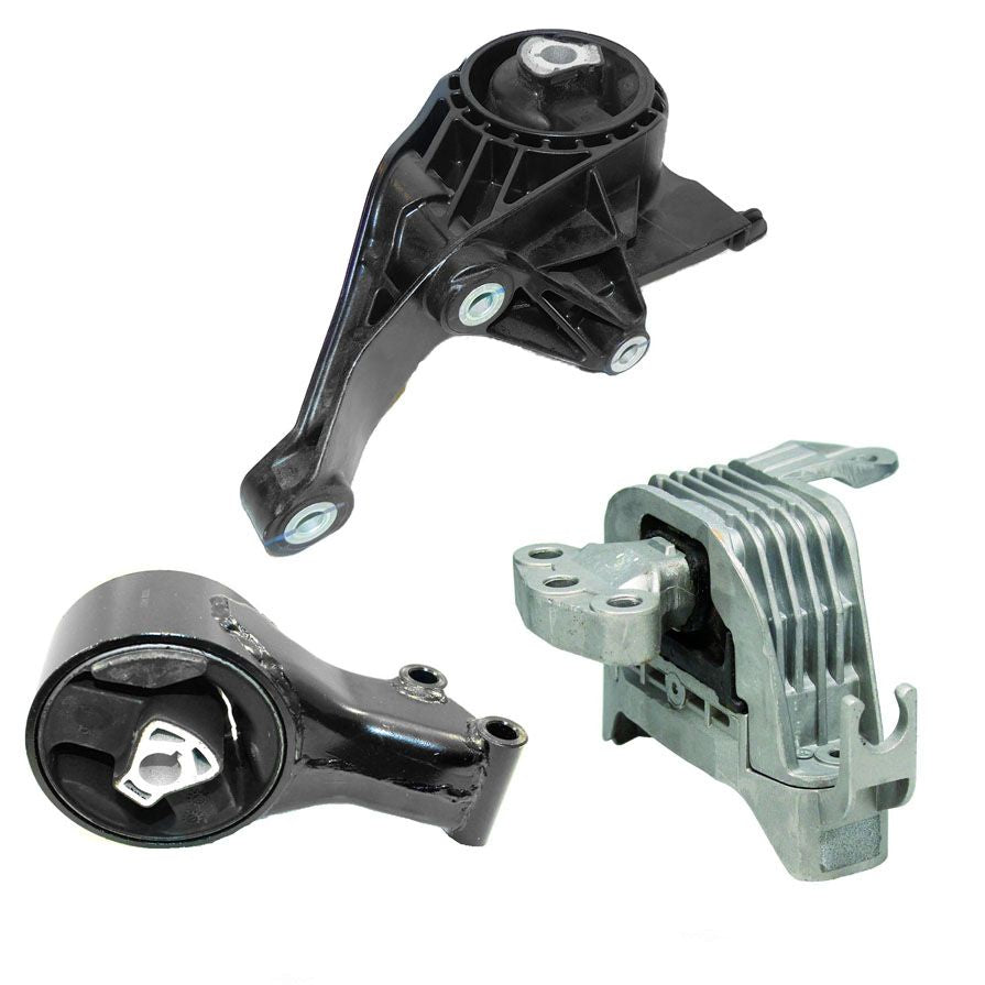 Automatic Transmission Motor Mounts 3pc Kit For Chevrolet Cruze 2011 2012 2015