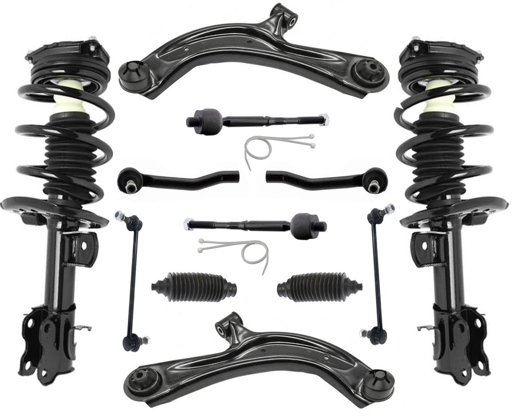 Front Struts Lower Control Arms Tie Rods & Links For Nissan NV200 2013-20