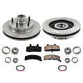 Front Rotors Brake Pads Bearings for Dodge Ram 1500 94-99 Rear Wheel Drive