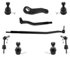 Drag Link Outer Tie Rods Pitman Arm Ball Joints Links For RAM 3500 4x4 2014-2022