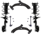 Front Complete Struts Assembly Lower Control Arms & Links For Mazda 3 2014-2018
