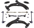 Front Lower Control Arms Tie Rods & Links For Mazda 3 &  3 Sport 2014 2017 2018