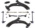Front Lower Control Arms Tie Rods & Links For Mazda 3 &  3 Sport 2014 2017 2018