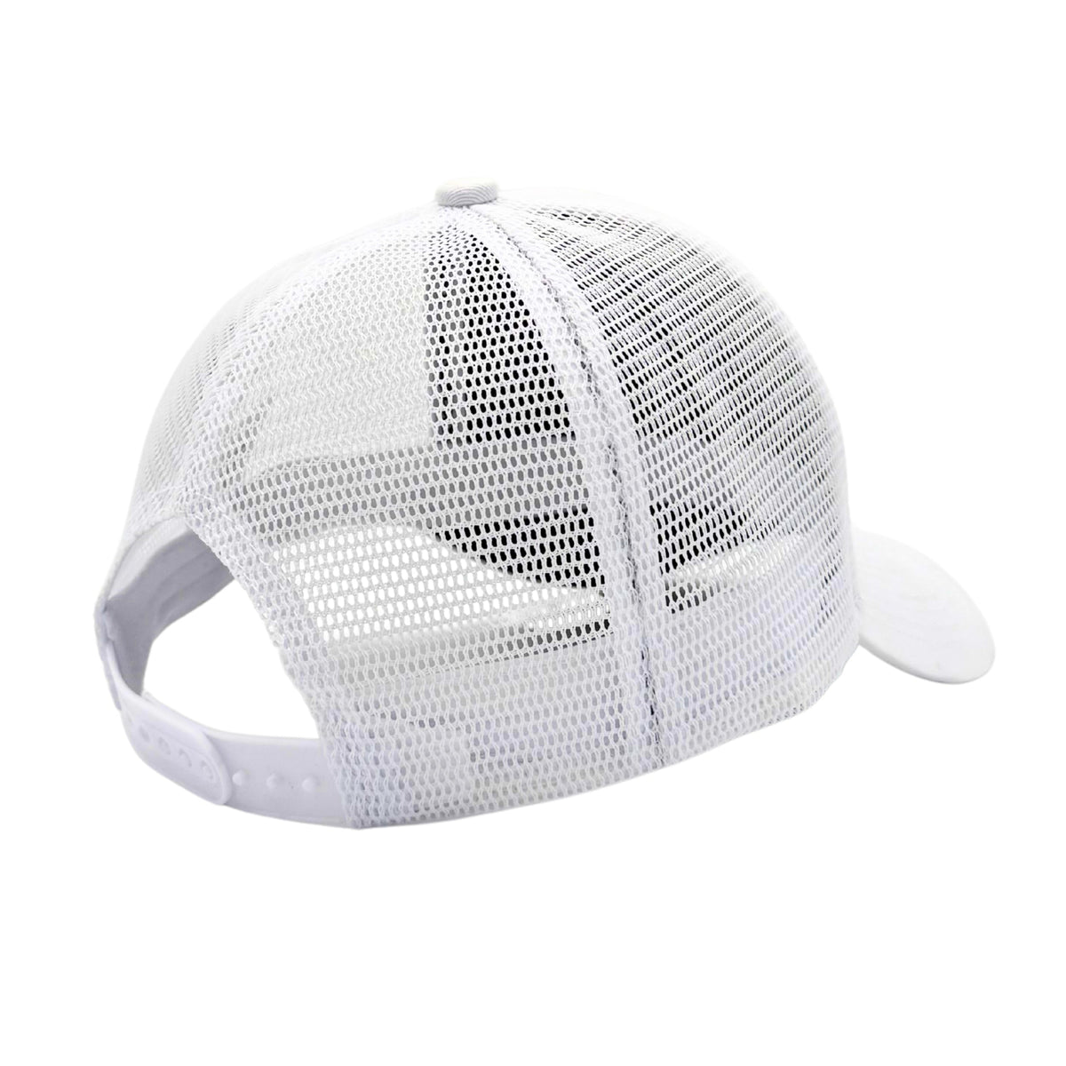 KickAss Snapback Trucker Cap - White