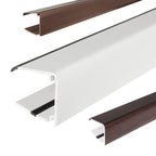 25mm Ultraframe Polycarbonate End Closure (1m)