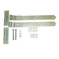 Galvanised Folded Hook and Band Hinges incl Bolts and Screws (Set of 2)