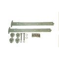 Galvanised Reversible Hinges incl Fixings (Set of 2)
