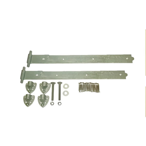 Galvanised Reversible Hinges incl Fixings (Set of 2)