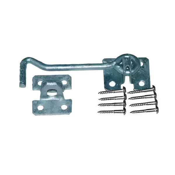 Galvanised Cabin Hook incl Bolts and Screws