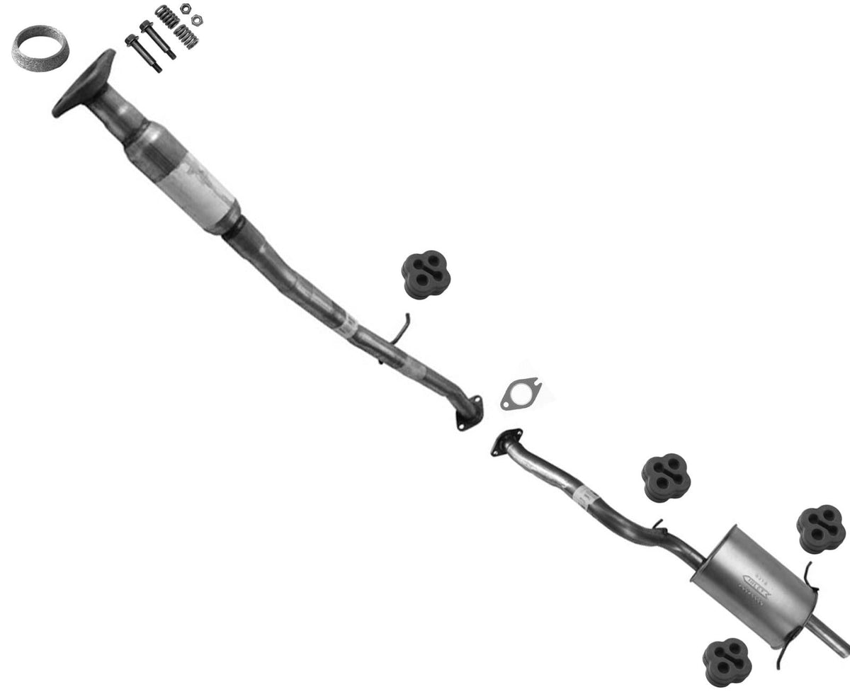 Resonator Muffler Exhaust Pipe System For Subaru Outback Wagon 2.2L 1997-1998