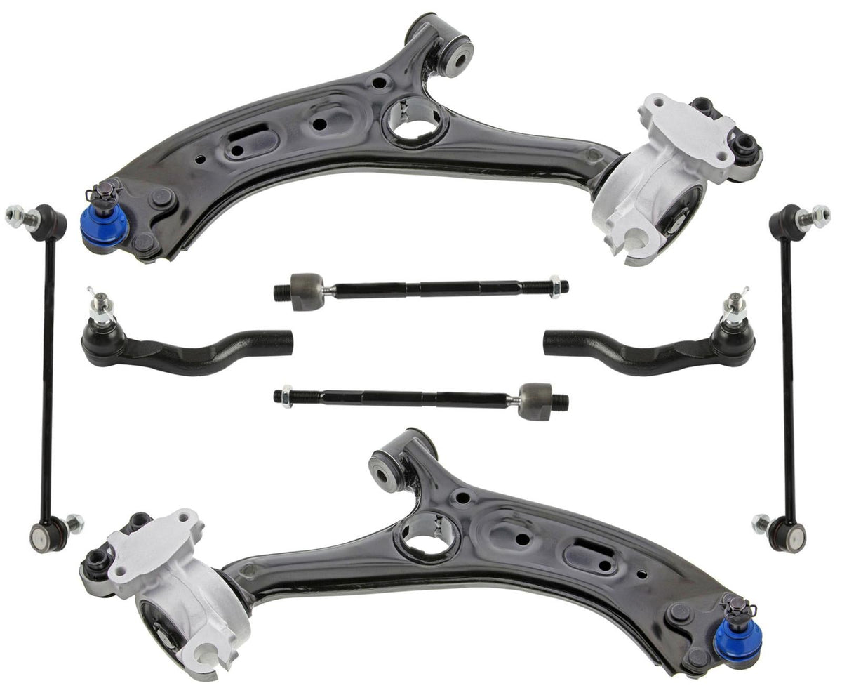 Front Lower Control Arms Ball Joints Tie Rods & Links For Honda CR-V 2017-2023