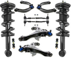 Front Struts Control Arms Tie Rods & Links For Nissan NV1500 NV2500 2012-2021