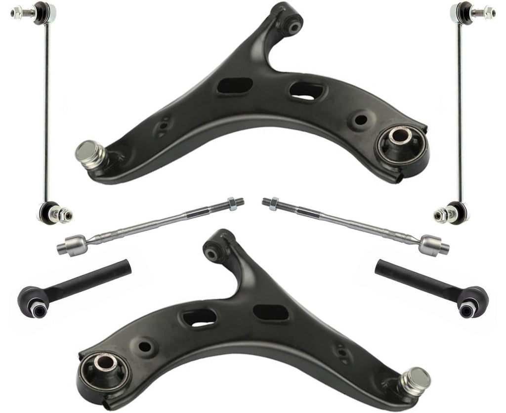 Front Lower Control Arms Tie Rods & Sway Bar Links For Subaru Forester 2019-2025