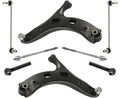Front Lower Control Arms Tie Rods & Sway Bar Links For Subaru Forester 2019-2025