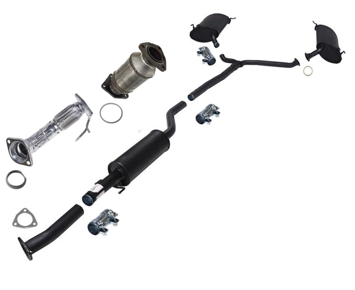 Front Pipe Catalytic Converter Resonator Mufflers For Acura TSX 2.4L Sedan 09-14