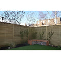 Frameless Venetian Hit and Miss Fence Panel - All Sizes