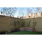 Frameless Venetian Hit and Miss Fence Panel - All Sizes