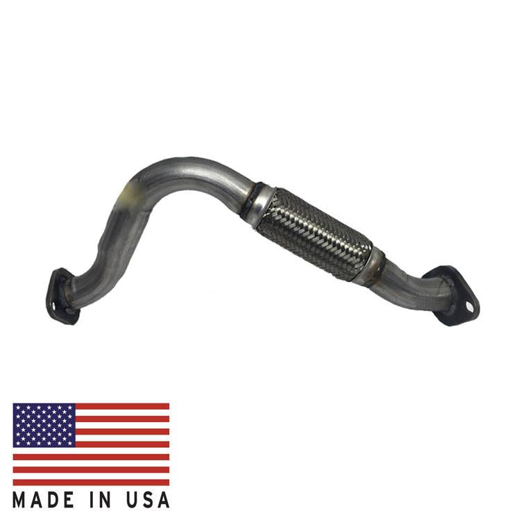 Front Engine Pipe W/ Flex Exhaust Pipe For Ford Focus VIN 3 DOHC 2000-2004
